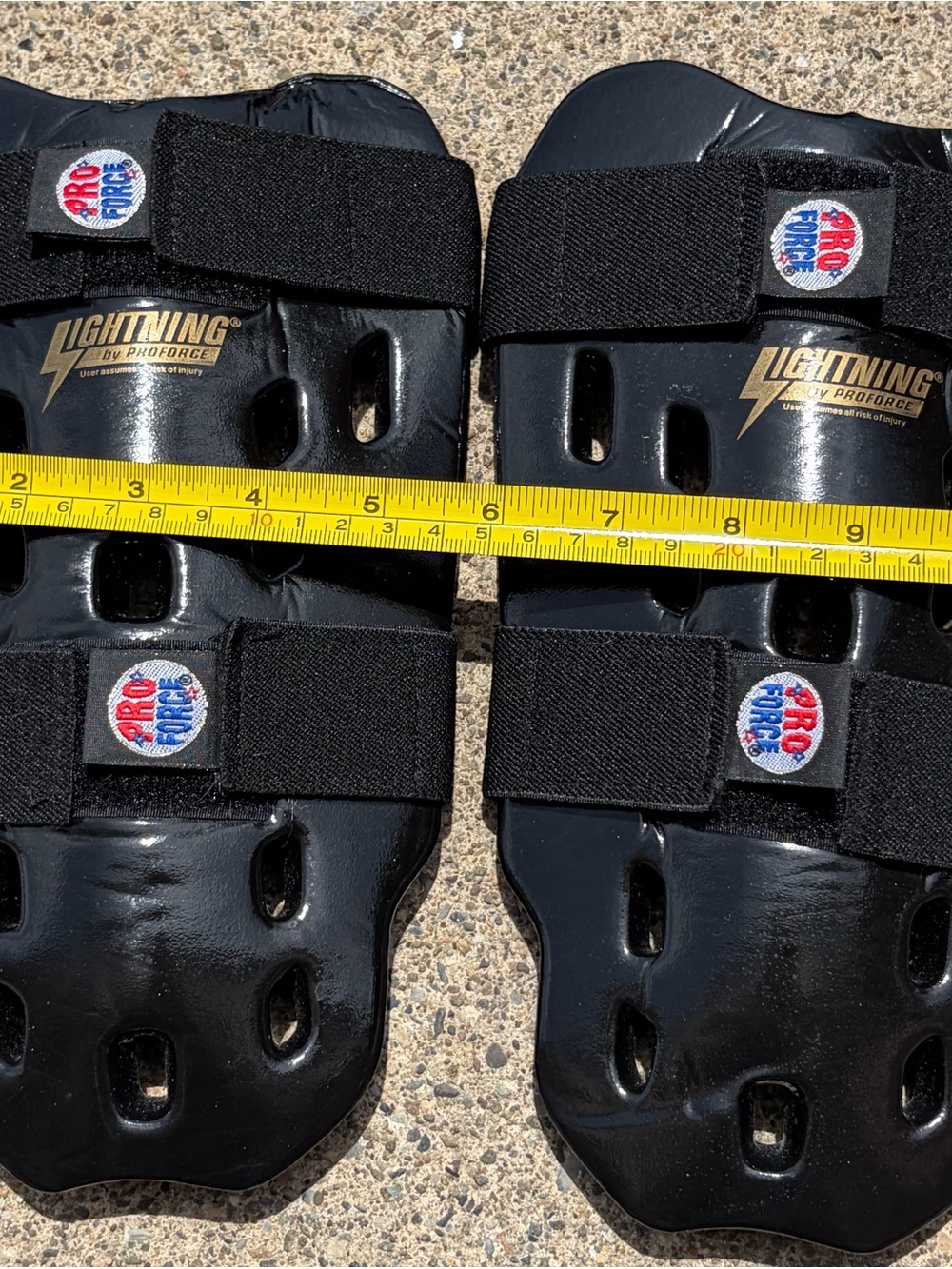 Pro Force Lightning Youth Shin Guards Child Small